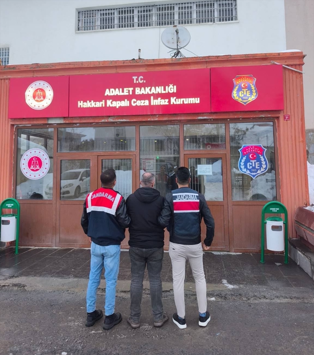 HAKKARİ (AA) – Hakkari'de hakkında 13 yıl 9 ay 24