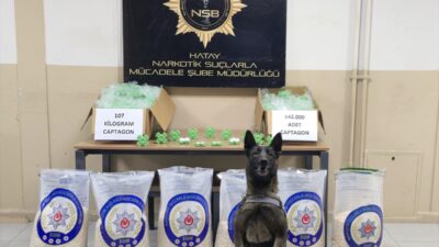 HATAY (AA) – Hatay'ın merkez Antakya ilçesinde bir depoda 642