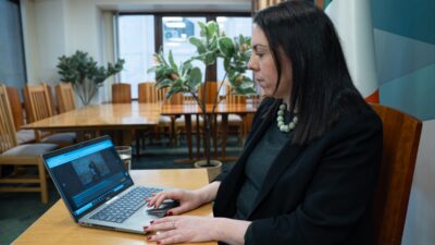 ANKARA (AA) – İrlanda'nın Ankara Büyükelçisi Clare Brosnan, Anadolu Ajansının