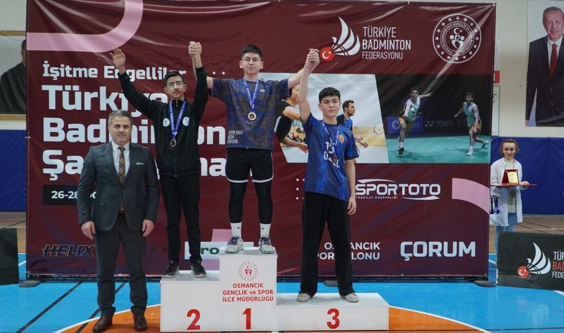 ÇORUM (AA) – Çorum'un Osmancık ilçesinde düzenlenen İşitme Engelliler Türkiye