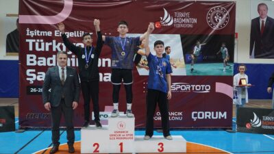 ÇORUM (AA) – Çorum'un Osmancık ilçesinde düzenlenen İşitme Engelliler Türkiye