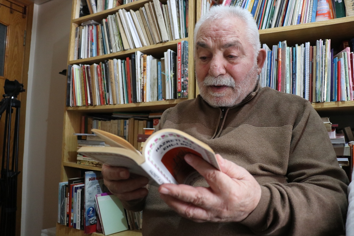 ISPARTA (AA) – Isparta'da ömrünü eğitim ile edebiyata adayan şair