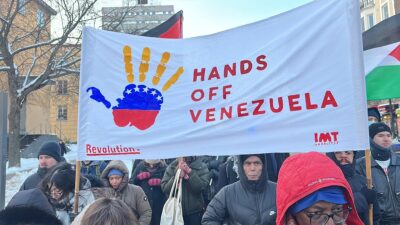 STOCKHOLM (AA) – İsveç’in başkenti Stockholm’de, ABD’nin Venezuela Devlet Başkanı