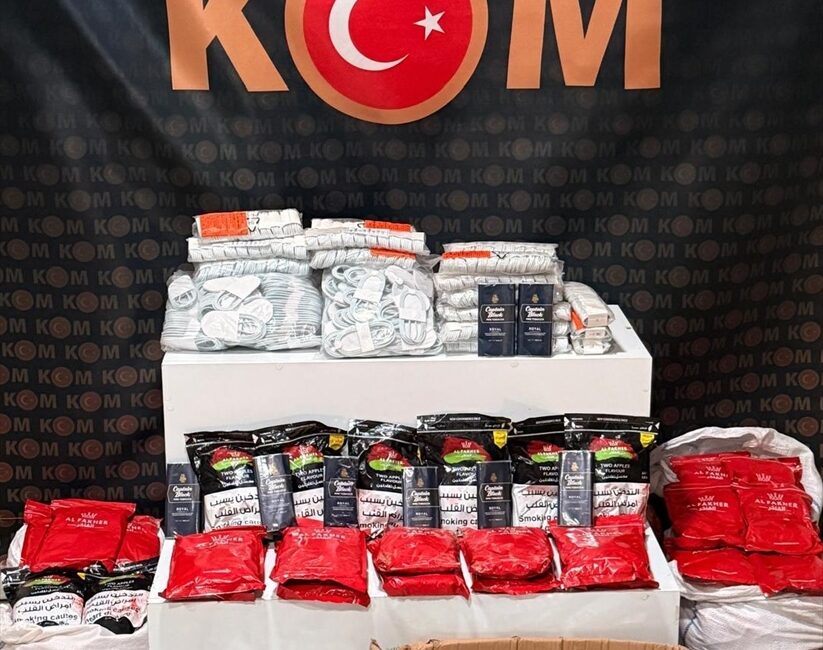 KAHRAMANMARAŞ (AA) – Kahramanmaraş’ın Göksun ilçesinde düzenlenen kaçakçılık operasyonunda 2