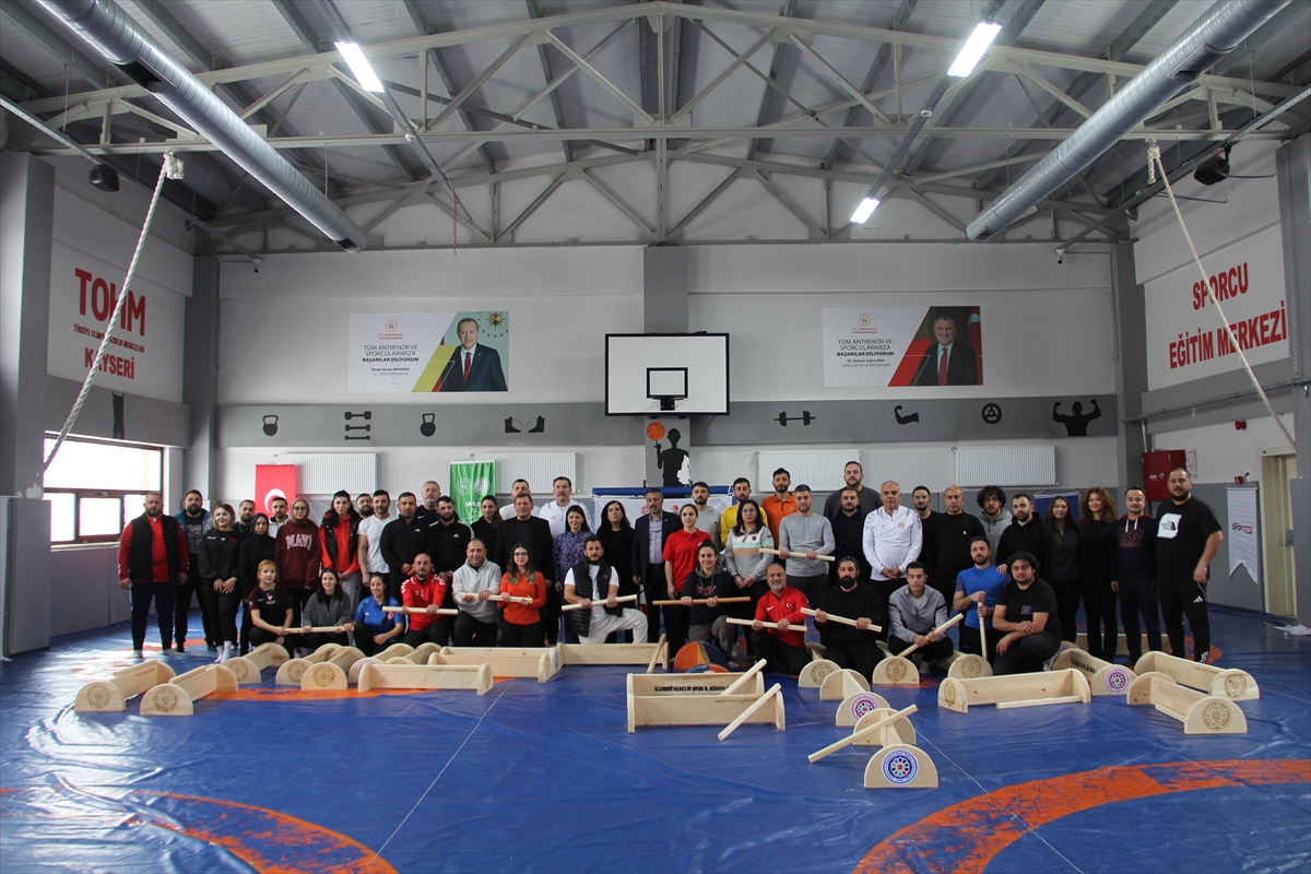 KAYSERİ (AA) – Türkiye Geleneksel Spor Dalları Federasyonu bünyesinde yer