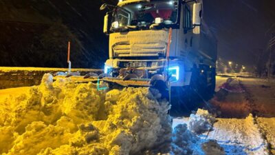 KAYSERİ (AA) – Kayseri'de kar yağışı ve tipi nedeniyle kırsal