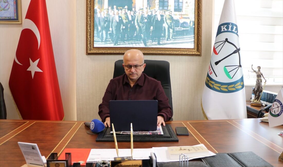 KİLİS (AA) – Kilis Adalet Komisyonu Başkanı Ferhat Korkmaz ile