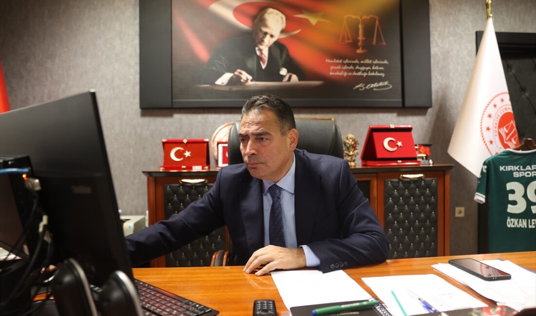 KIRKLARELİ (AA) – Kırklareli Cumhuriyet Başsavcısı Özkan Levent Taşkoparan, Anadolu