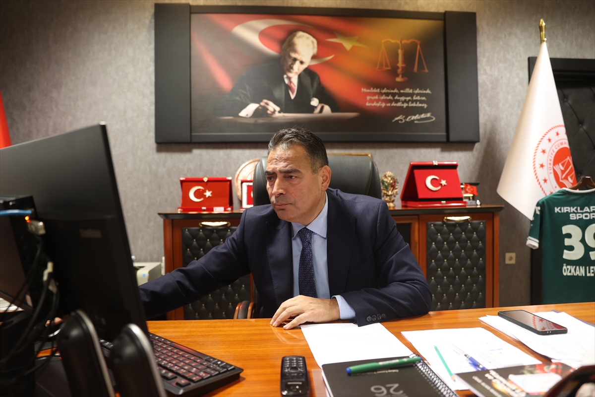 KIRKLARELİ (AA) – Kırklareli Cumhuriyet Başsavcısı Özkan Levent Taşkoparan, Anadolu