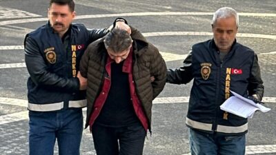 KONYA (AA) – Konya'da düzenlenen uyuşturucu operasyonunda gözaltına alınan zanlı