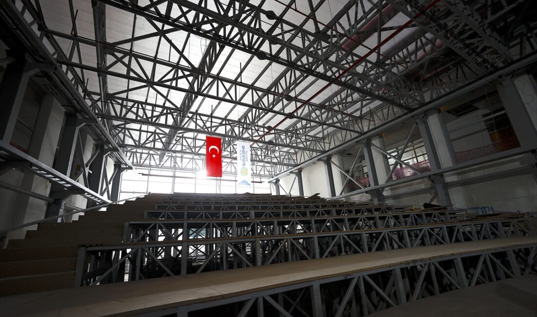 MALATYA (AA) – Malatya Büyükşehir Belediyesi hizmet binasının alt katına