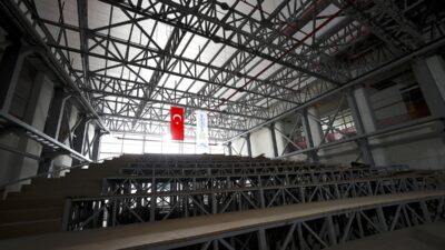 MALATYA (AA) – Malatya Büyükşehir Belediyesi hizmet binasının alt katına