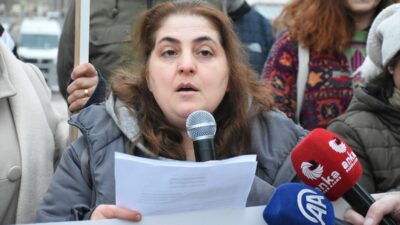 MALATYA (AA) – Malatya Demokratik Kadın Platformu, 9 aylık hamileyken