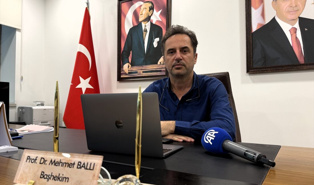 MERSİN (AA) – Mersin Şehir Eğitim ve Araştırma Hastanesi Başhekimi