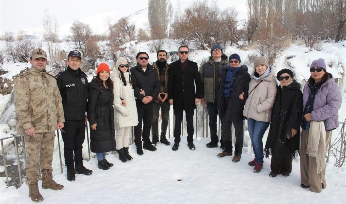 VAN (AA) – Moğolistan büyükelçilik heyeti, Van'ın Çaldıran ilçesinde İlhanlı