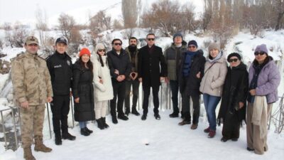 VAN (AA) – Moğolistan büyükelçilik heyeti, Van'ın Çaldıran ilçesinde İlhanlı