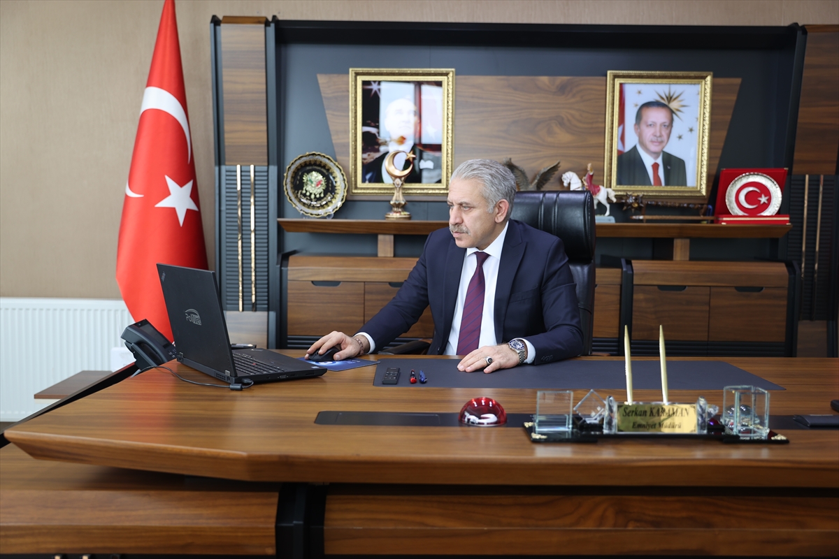 NEVŞEHİR (AA) – Nevşehir İl Emniyet Müdürü Serkan Karaman, Anadolu