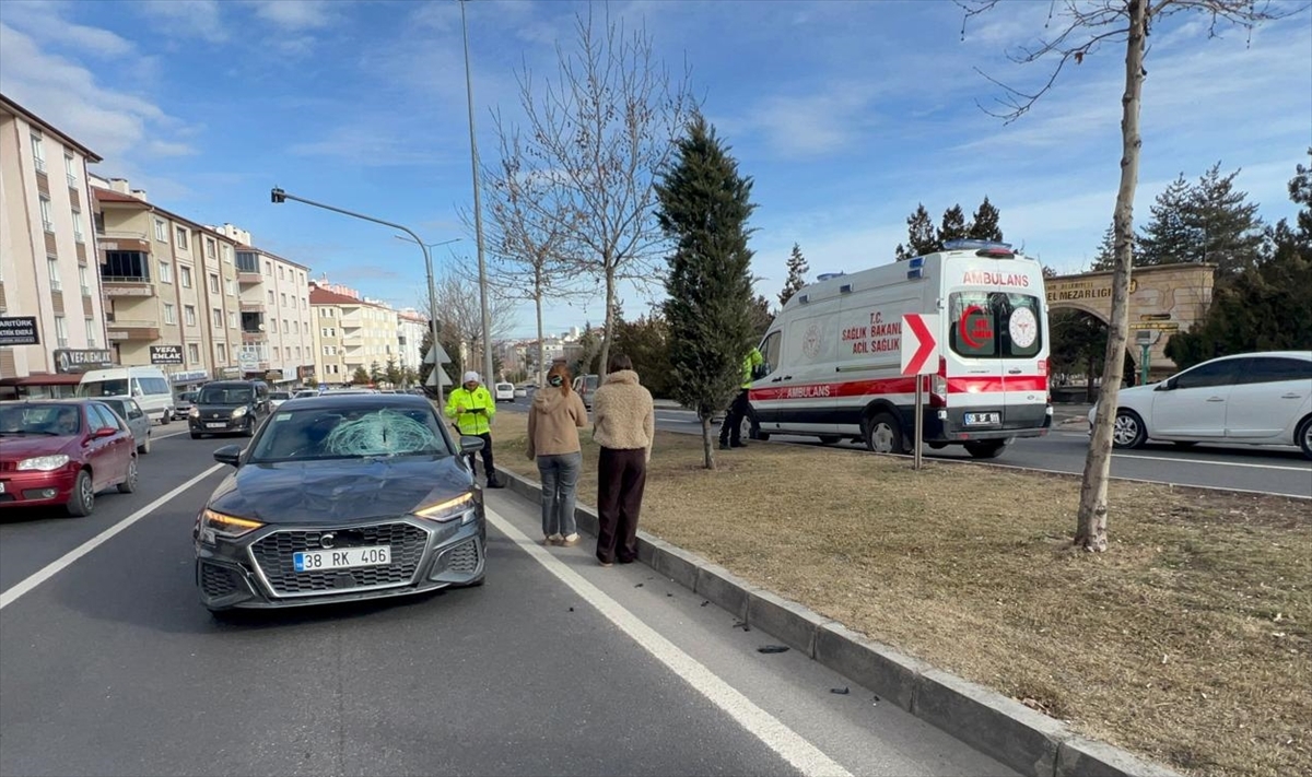 NEVŞEHİR (AA) – Nevşehir'de otomobilin çarptığı yaya kaldırıldığı hastanede hayatını