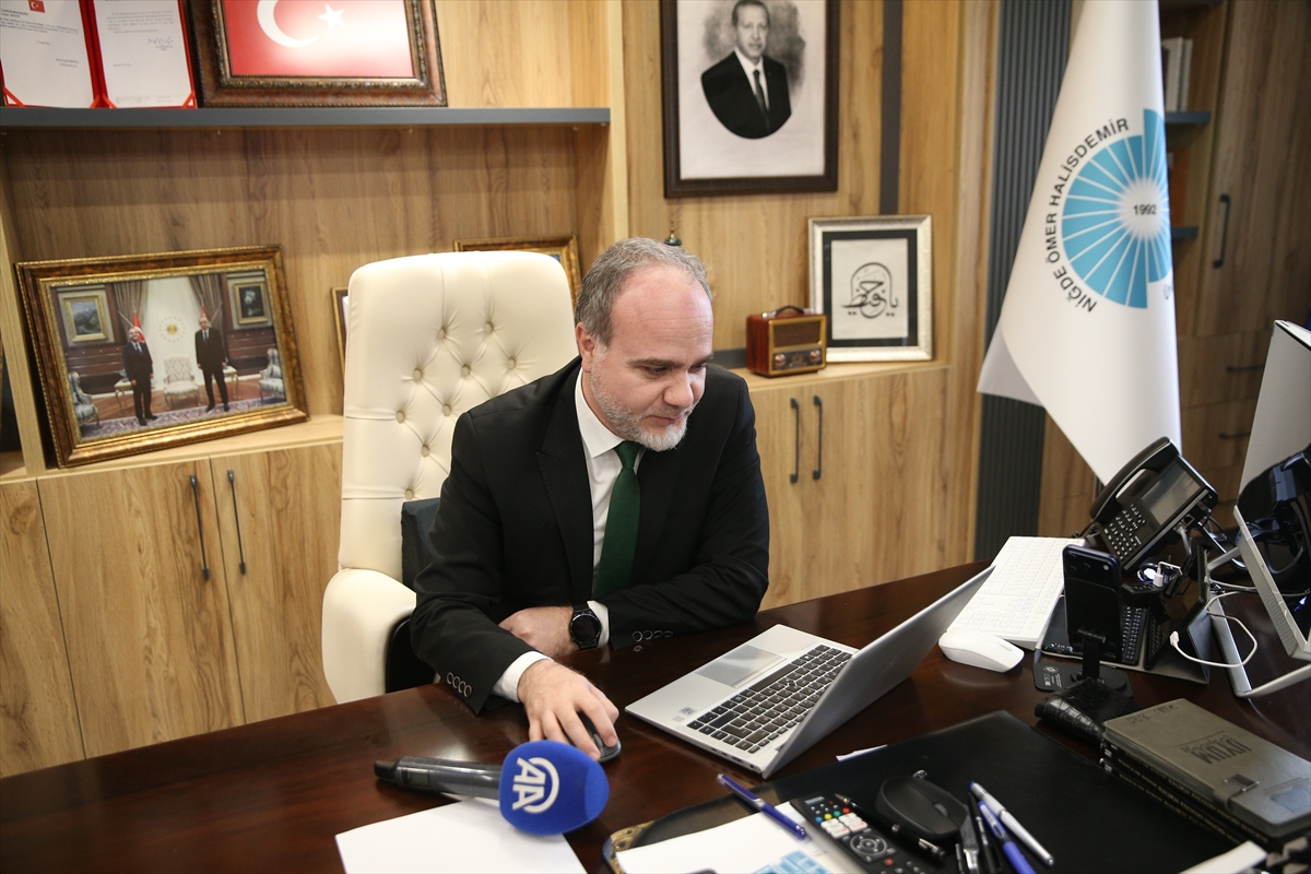 NİĞDE (AA) – Niğde Ömer Halisdemir Üniversitesi Rektörü Prof. Dr.