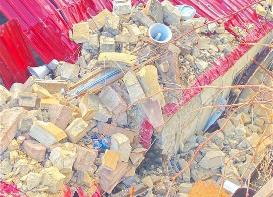 NİĞDE (AA) – Niğde'de etkili olan fırtına nedeniyle bir köy