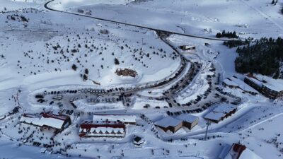 ORDU (AA) – Ordu'nun Kabadüz ilçesindeki Çambaşı Kayak Merkezi'nde yarıyıl