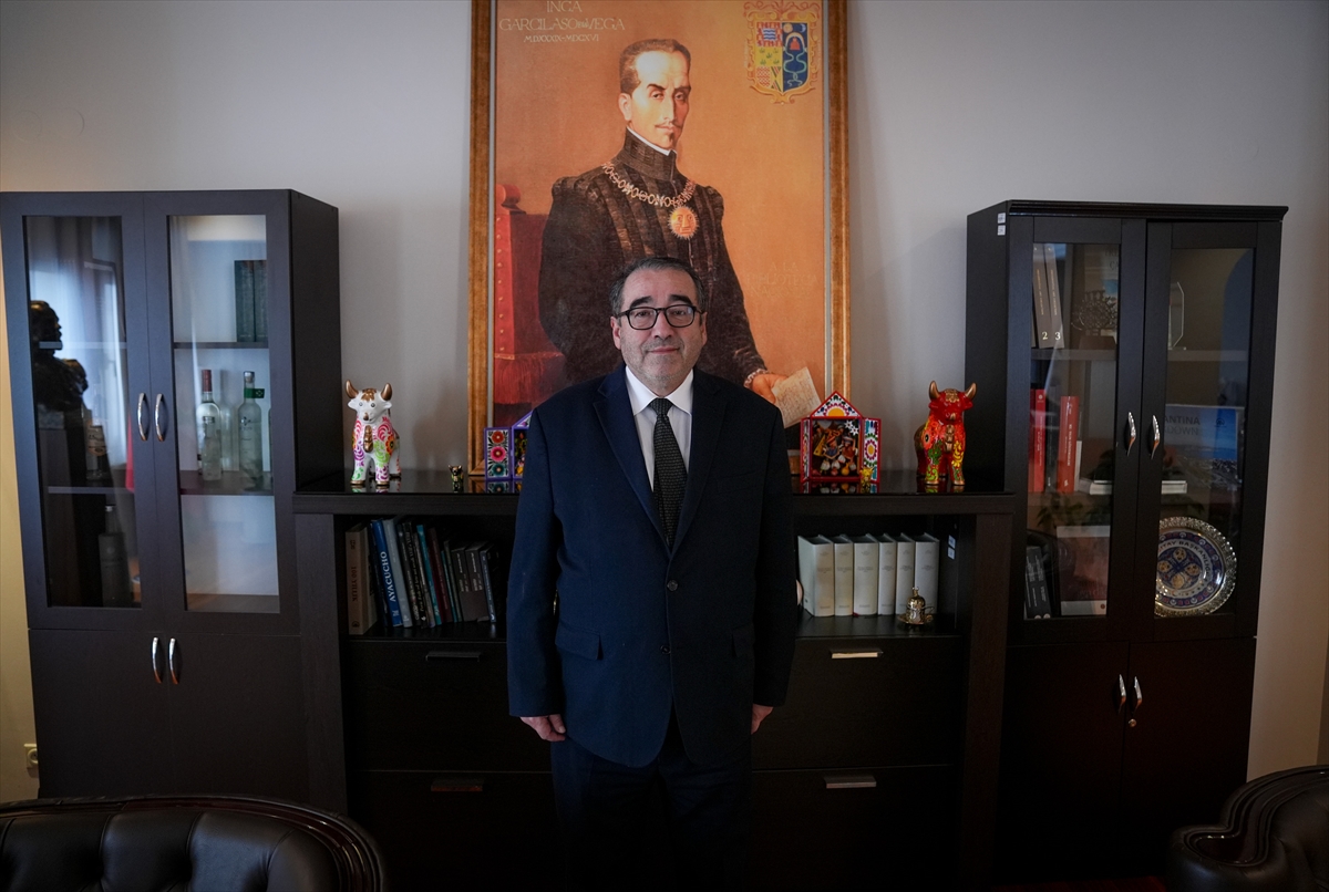 ANKARA (AA) – Peru'nun Ankara Büyükelçisi Cesar Augusto De Las