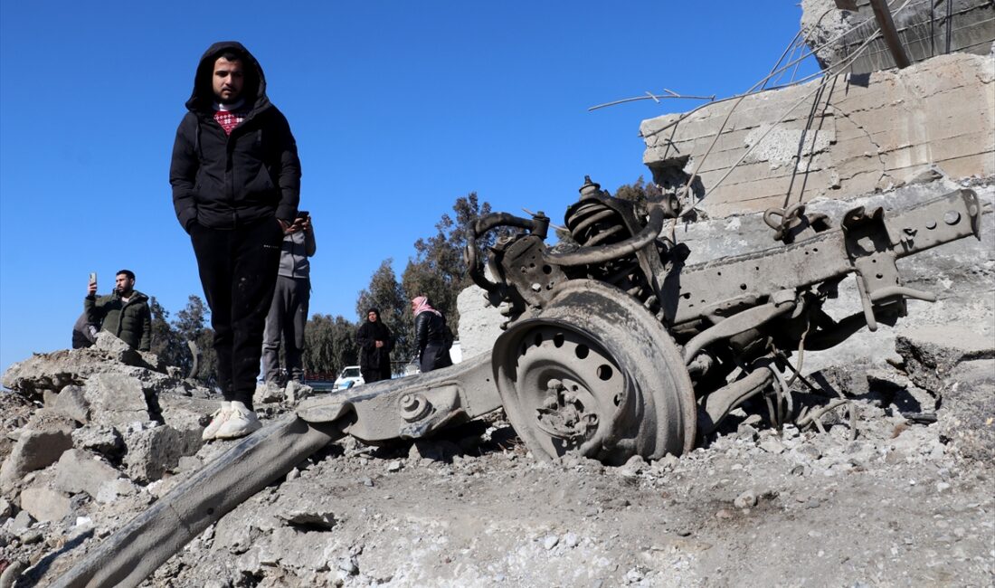 RAKKA (AA) – Suriye’nin Rakka kentinde terör örgütü YPG/SDG’nin stratejik
