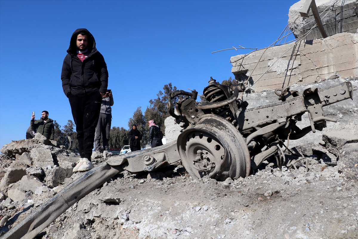 RAKKA (AA) – Suriye’nin Rakka kentinde terör örgütü YPG/SDG’nin stratejik