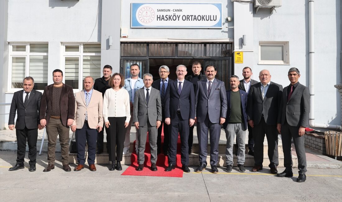 - Canik ilçesindeki Hasköy Ortaokulunun çevre temizliği ve boyası yükümlülerce