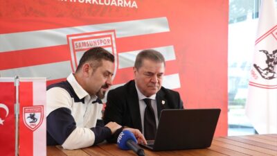 SAMSUN (AA) – Samsunspor Kulübü Başkan Vekili Veysel Bilen, Anadolu