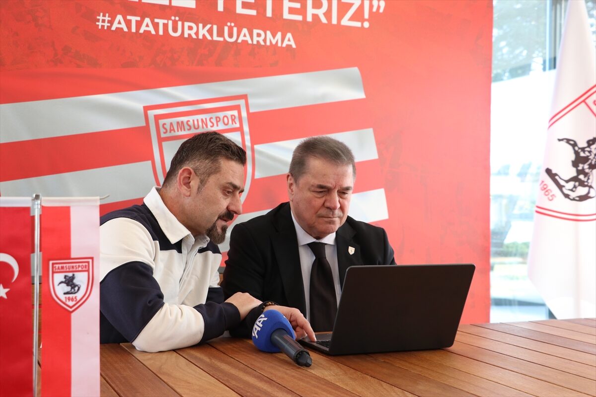 SAMSUN (AA) – Samsunspor Kulübü Başkan Vekili Veysel Bilen, Anadolu