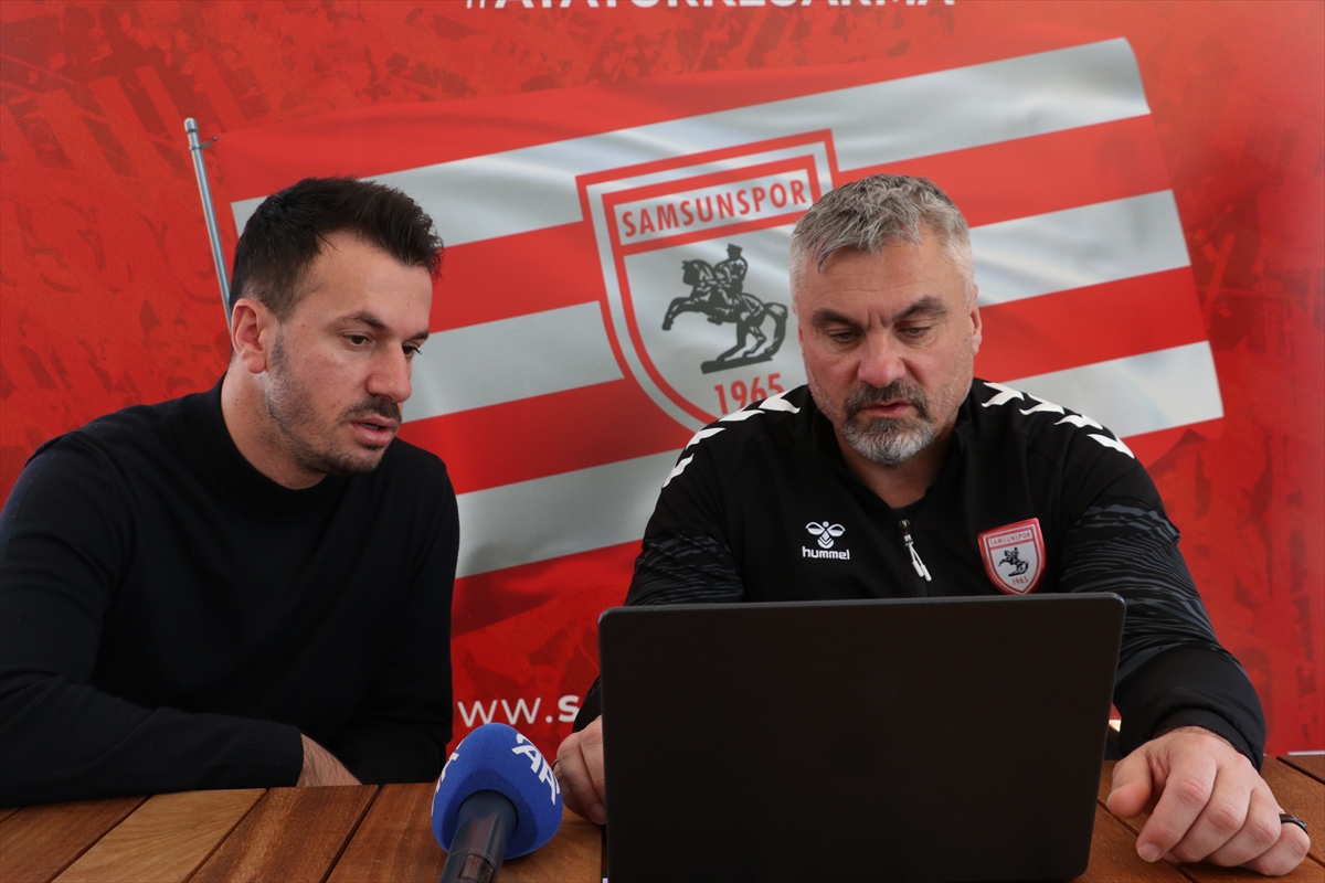 SAMSUN (AA) – Samsunspor Teknik Direktörü Thomas Reis, Anadolu Ajansının