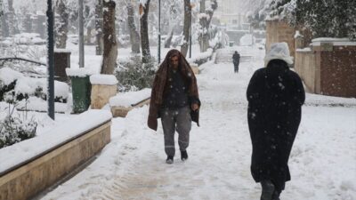 ŞANLIURFA (AA) – Şanlıurfa'da etkili olan kar, tarihi Balıkgöl Yerleşkesi