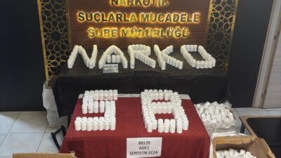 SİVAS (AA) – Sivas'ta düzenlenen operasyonda 80 bin 170 sentetik