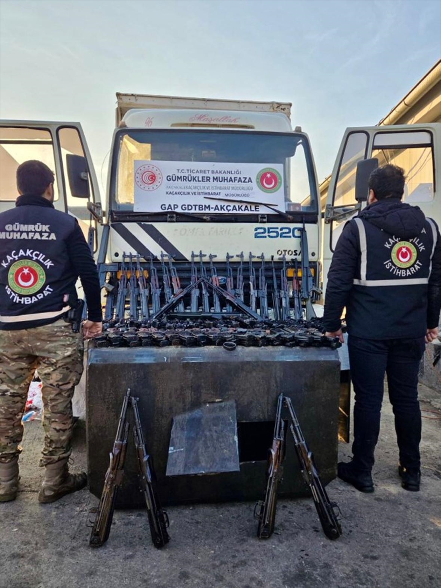 ŞANLIURFA (AA) – Şanlıurfa'nın Akçakale ilçesinde Suriye'den yurda giren bir