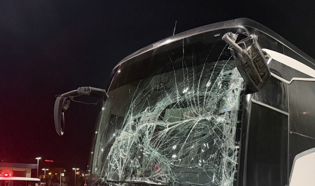 TRABZON (AA) – Trabzon'un Ortahisar ilçesinde terminalde otobüsün çarptığı çocuk