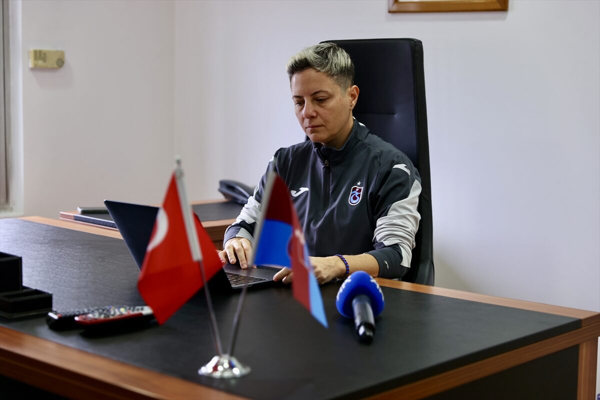 TRABZON (AA) – Trabzonspor Kadın Futbol Takımı Teknik Direktörü Hatice