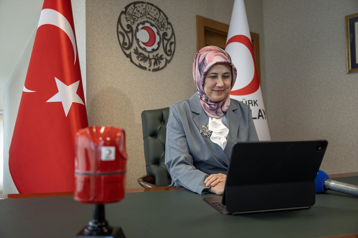 ANKARA (AA) – Türk Kızılay Genel Başkanı Fatma Meriç Yılmaz,