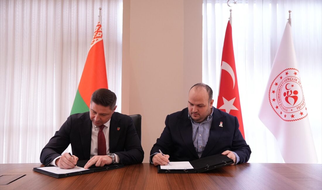ANKARA (AA) – Türkiye Buz Hokeyi Federasyonu (TBHF) ile Belarus
