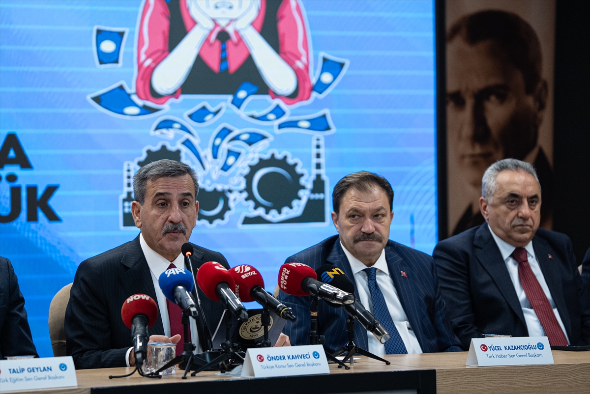 - Genel Başkan Önder Kahveci:
- "Külfeti memura yükleyip nimeti esirgemek