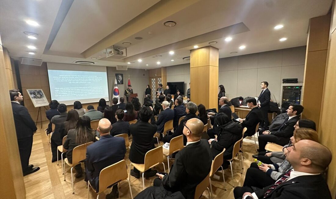 İSTANBUL (AA) – Türkiye'nin Seul Büyükelçiliği'nde "Ocak 2026 Kore Savaşı