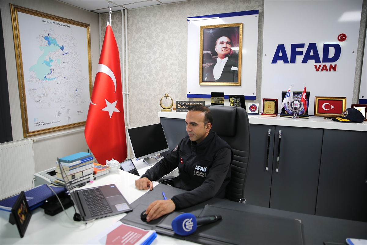 VAN (AA) – Van Afet ve Acil Durum (AFAD) Müdürü