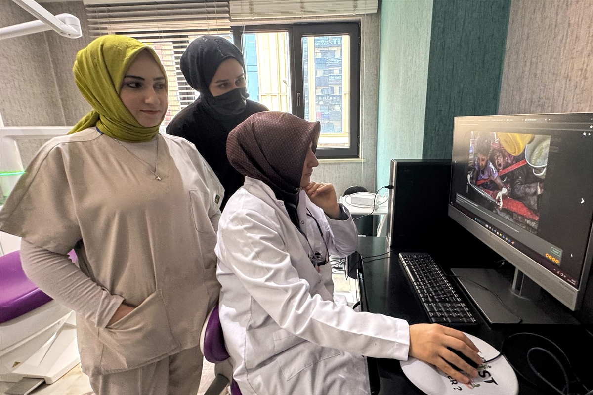 VAN (AA) – Van'da sağlık çalışanları, Anadolu Ajansının (AA) gözünden