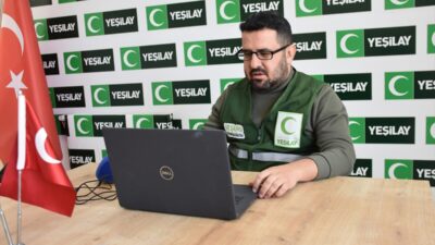 ŞIRNAK (AA) – Yeşilay Şırnak Şube Başkanı Mahsum Çağın, Anadolu