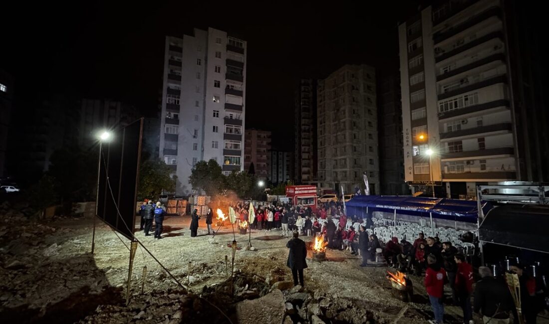 ADANA (AA) – Adana'da 6 Şubat 2023'te meydana gelen depremlerde