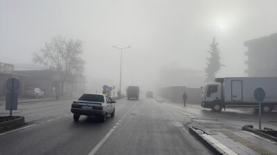 ADIYAMAN (AA) – Adıyaman'da etkili olan sis, görüş mesafesini yer
