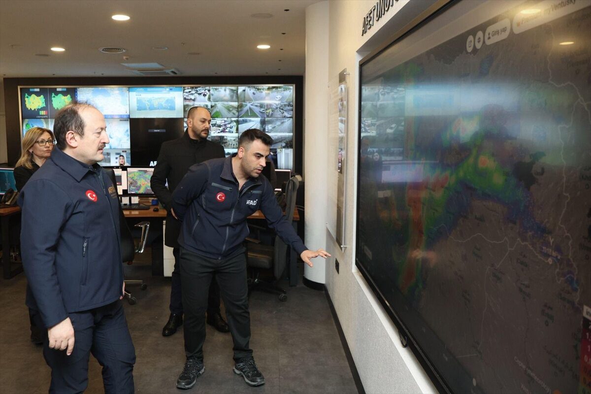 ANKARA (AA) – Afet ve Acil Durum Yönetimi Başkanlığınca (AFAD),