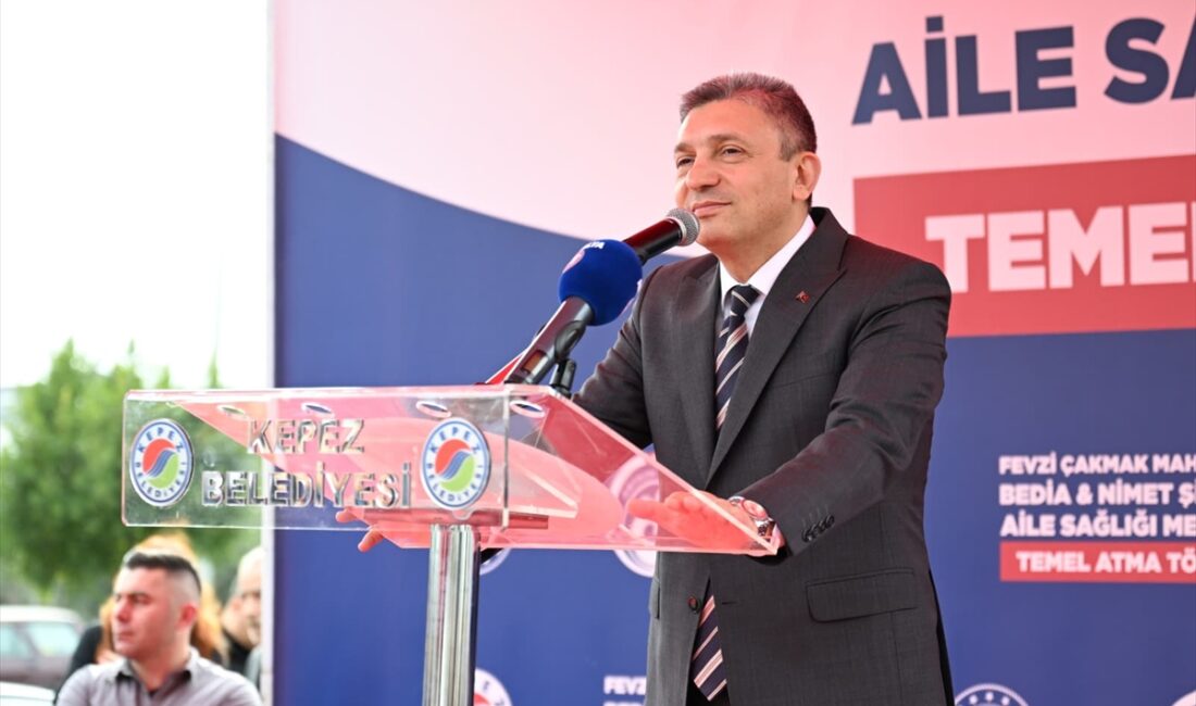 ANTALYA (AA) – Antalya'nın Kepez ilçesinde bir aile sağlığı merkezi