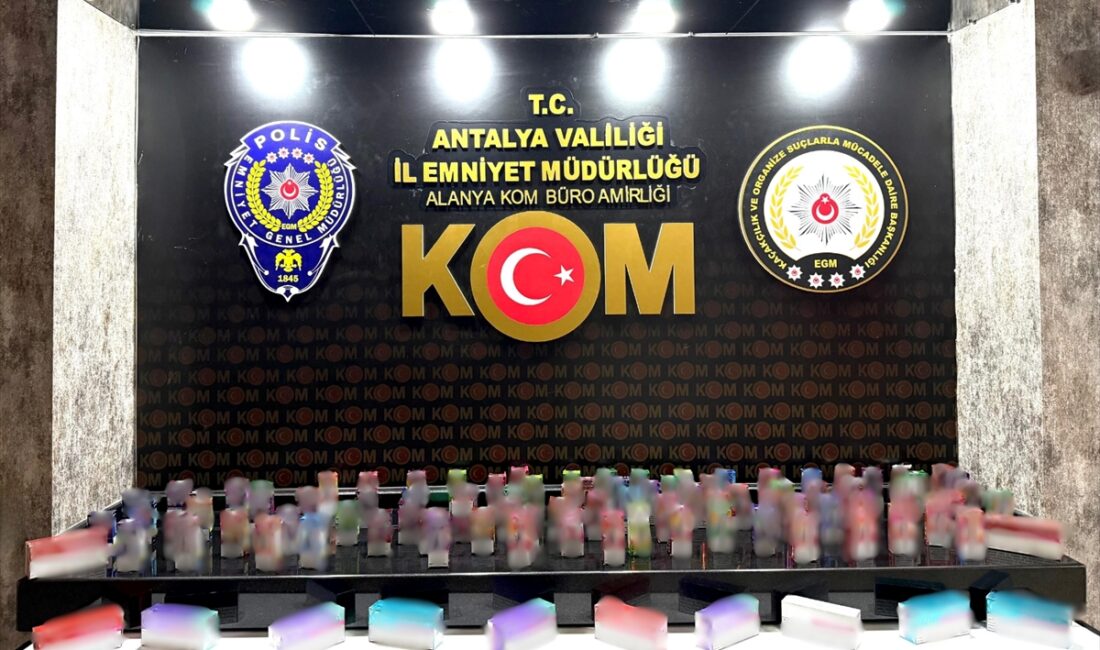 ANTALYA (AA) – Antalya'da kaçakçılık ve organize suçlarla mücadele kapsamında