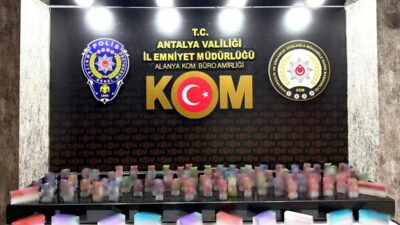 ANTALYA (AA) – Antalya'da kaçakçılık ve organize suçlarla mücadele kapsamında